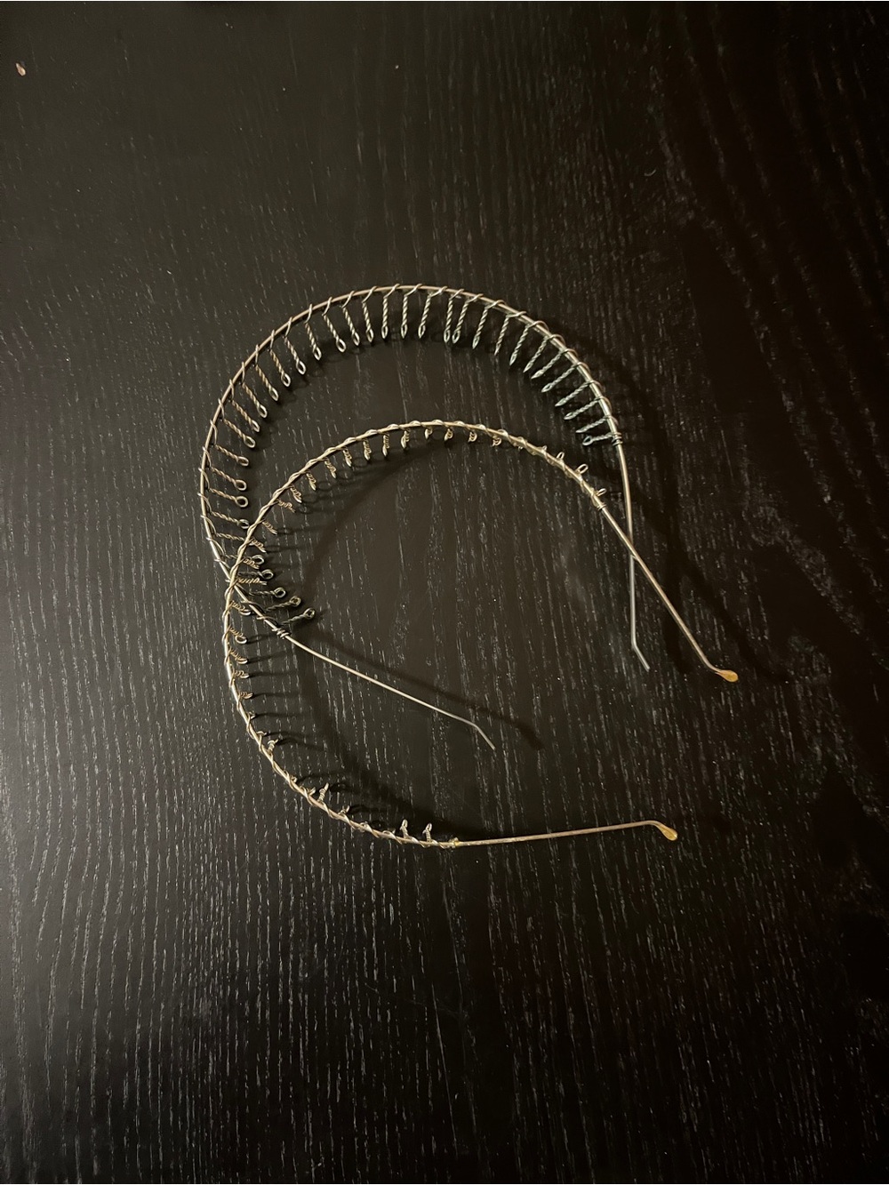 Delicate Gold Wire Headband Set for Women